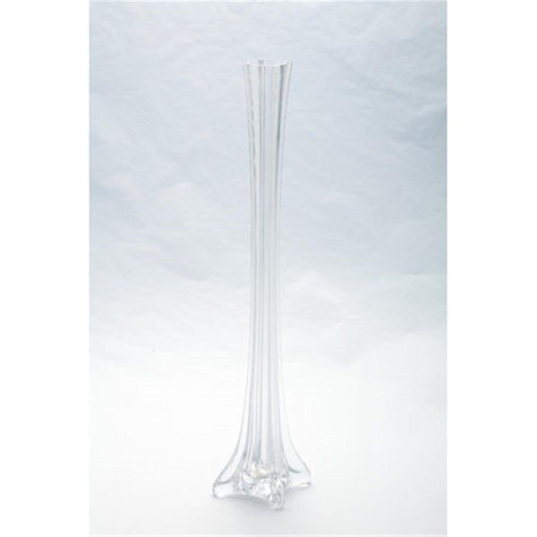 Diamond Star Diamond Star 87187 20 in. Tower Vase; Clear 87187-20C